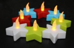 Pastel LED Star Tealight Candle