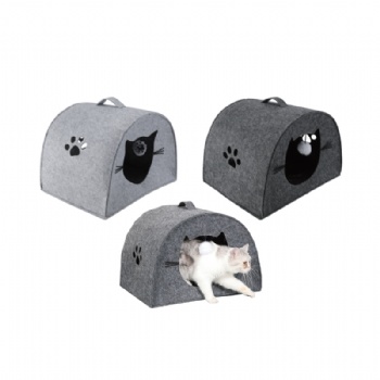Circular door cat  House